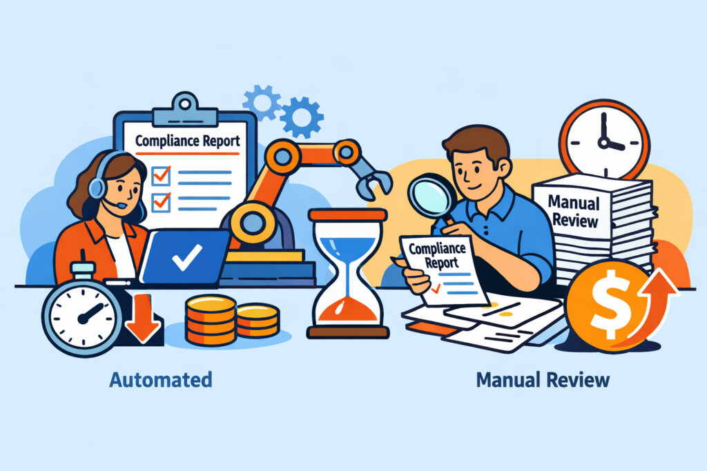 Automated vs. Manual Compliance: Time and Cost Analysis