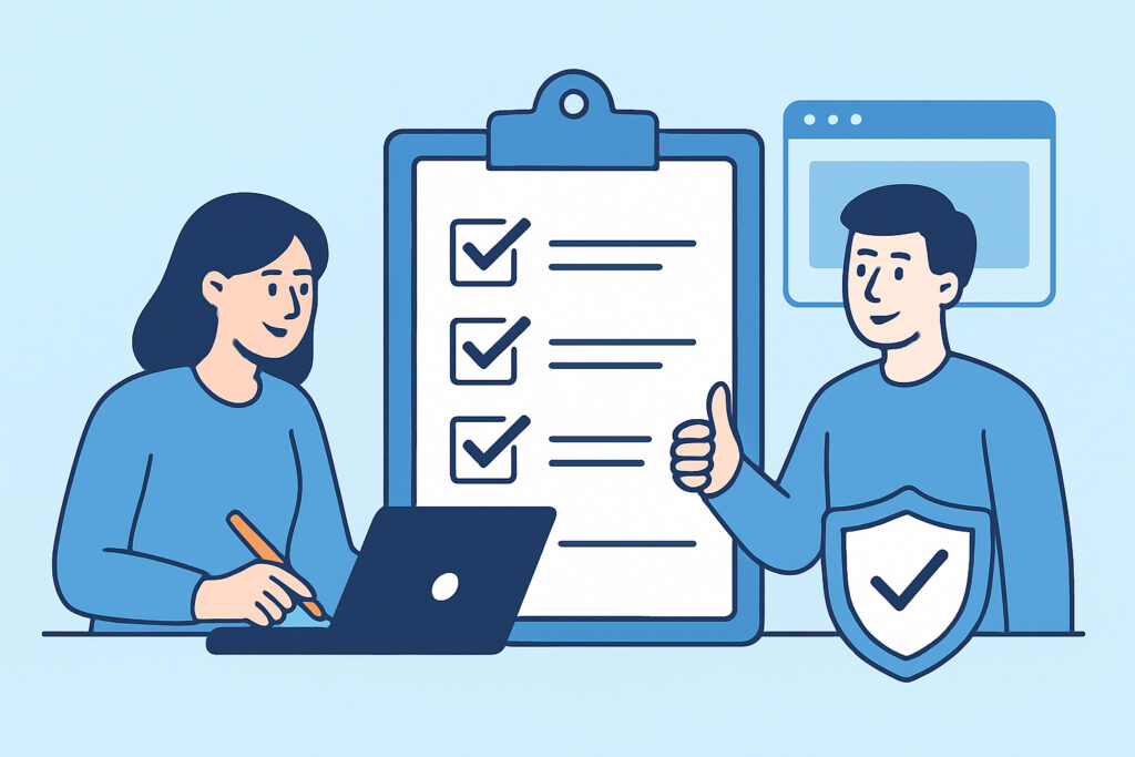 Pre-Launch Compliance Checklist for New Websites and Microsites