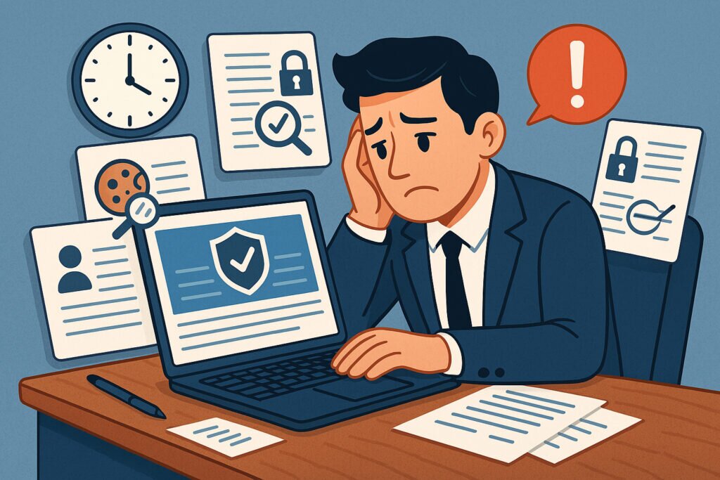 The Hidden Costs of Manual Compliance Checking for Websites